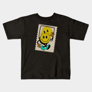 smiley face Kids T-Shirt